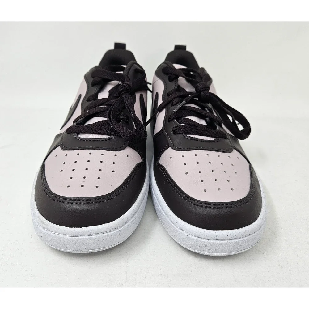 Nike Boy's Court Borough Recraft Low Top Sneakers Sz‎ 6.5M Rose/Brwn DV5456 NEW!